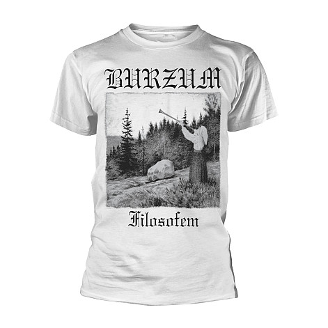 Burzum koszulka, Filosofem 2018 BP White, męskie