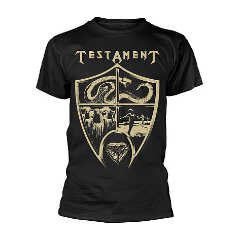 Testament koszulka, Crest Shield BP Black, męskie