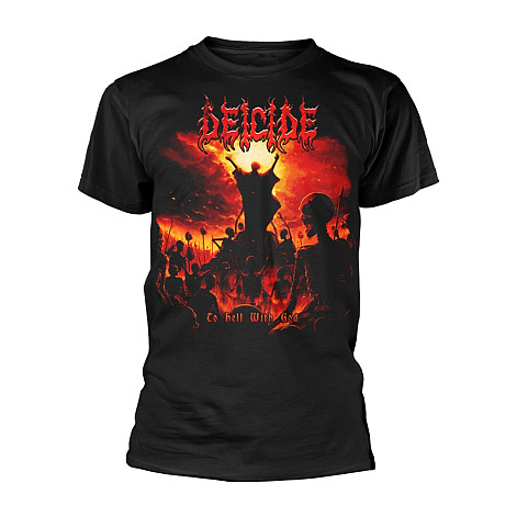 Deicide koszulka, To Hell With God Black, męskie