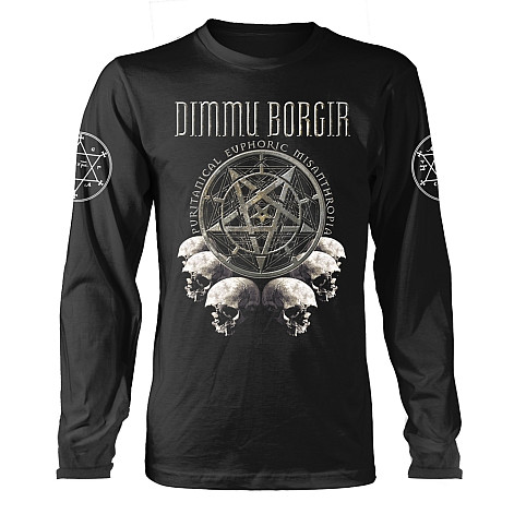 Dimmu Borgir koszulka długi rękaw, Puritanical Euphoric BP Black, męskie