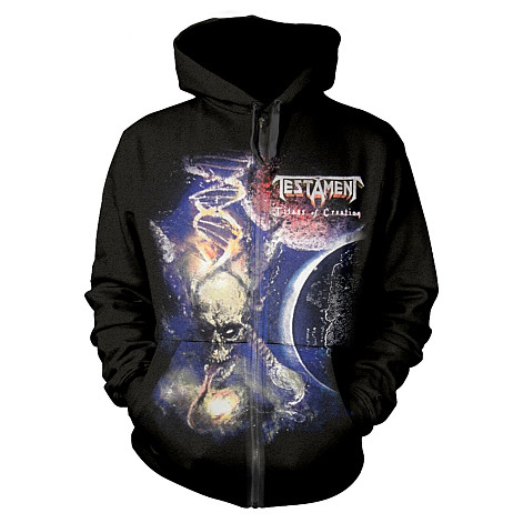 Testament bluza, Titans Of Creation Europe Tour 2020 Zipped Black, męska