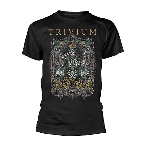 Trivium koszulka, Skelly Frame Black, męskie