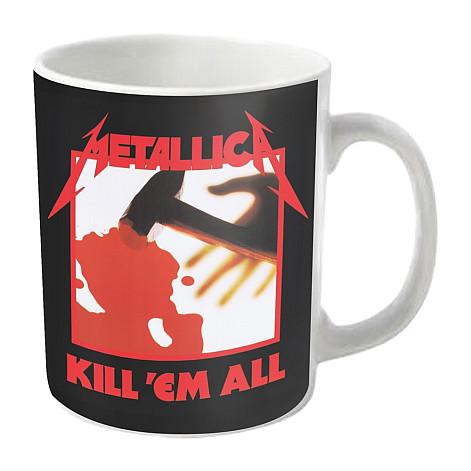 Metallica ceramiczny kubek 250ml, Kill 'Em All White