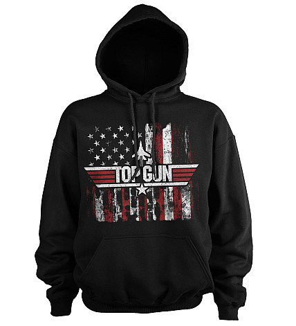 Top Gun bluza, America Hoodie Black, męska