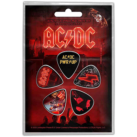 AC/DC set trsátek 5 szt 1mm, PWR-UP