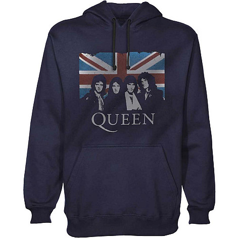 Queen bluza, Union Jack Navy, męska