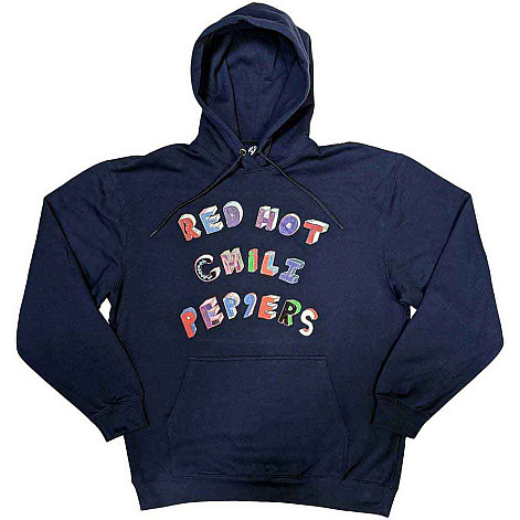 Red Hot Chili Peppers bluza, Colourful Letters Navy Blue, męska