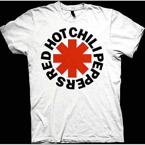 Red Hot Chili Peppers koszulka, Red Asterisk White, męskie