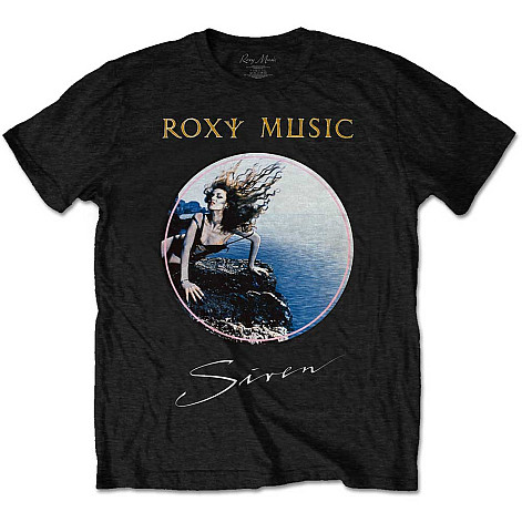 Roxy Music koszulka, Siren Black, męskie