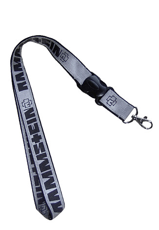 Rammstein brelok PES 80 x 10 x 2.1 cm, Klassik Grey, unisex