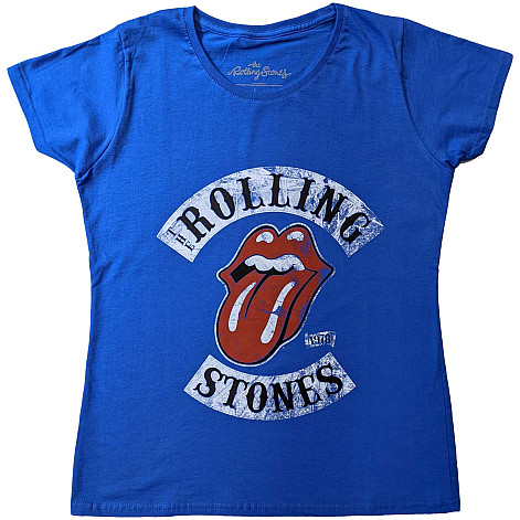 Rolling Stones koszulka, Tour '78 Blue, damskie