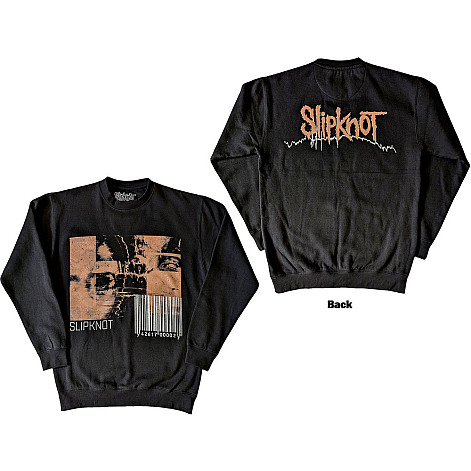 Slipknot bluza, Sweatshirt The End So Far Faces & Barcode BP Black, męska