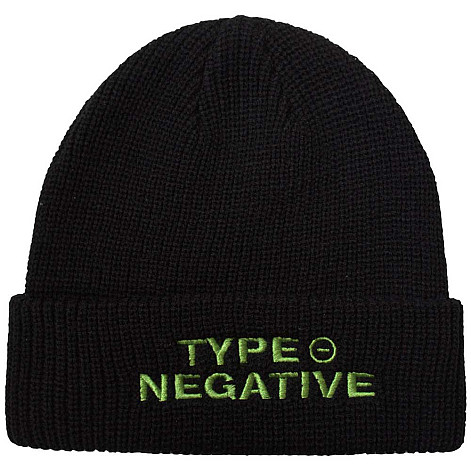 Type O Negative zimowa czapka zimowa, Text Logo Black, unisex