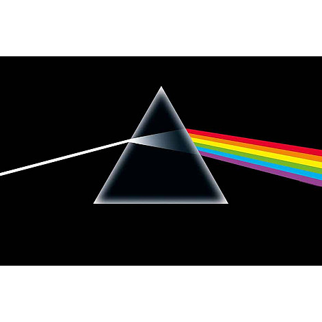 Pink Floyd teszttylny banner 70cm x 106cm, Dark Side Of The Moon