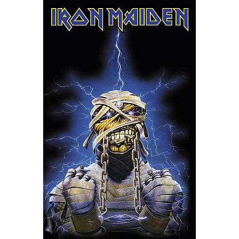 Iron Maiden teszttylny banner 70cm x 106cm, Powerslave 2