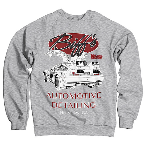 Back to the Future bluza, Biff's Automotive Detailing, męska