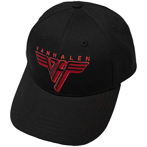 Van Halen czapka z daszkiem, Classic Red Logo Black, unisex