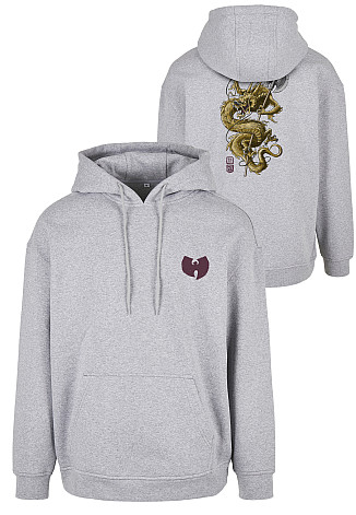 Wu-Tang Clan bluza, Dragon Hoody Heather Grey, męska