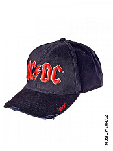 AC/DC czapka z daszkiem, Red On White Logo