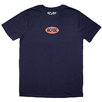 AC/DC koszulka, Mini Oval Logo Navy Blue, męskie