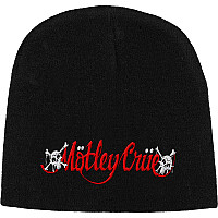 Motley Crue zimowa czapka zimowa, Dr Feelgood Logo Black, unisex