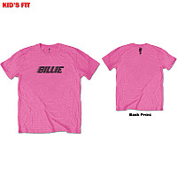 Billie Eilish koszulka, Racer Logo & Blohsh BP Pink, dziecięcy