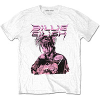 Billie Eilish koszulka, Purple Illustration White, męskie