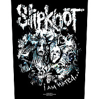 Slipknot naszywka na plecy 30x27x36 cm, I am Hated