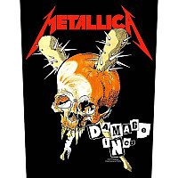Metallica naszywka na plecy CO+PES 30x27x36 cm, Damage Inc
