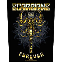 Scorpions naszywka na plecy CO+PES 30x27x36 cm, Forever