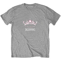 BlackPink koszulka, The Album - Crown BP Grey, męskie