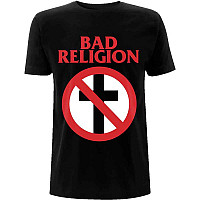 Bad Religion koszulka, Classic Buster Cross V.2 Black, męskie