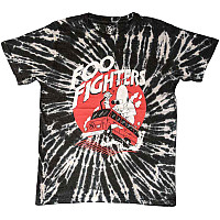 Foo Fighters koszulka, Speeding Bus Dye Wash Eco Black, męskie
