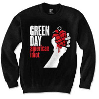 Green Day bluza, Sweatshirt American Idiot Black, męska