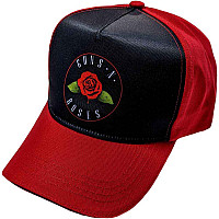 Guns N Roses czapka z daszkiem, Rose Red & Black, unisex