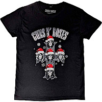 Guns N Roses koszulka, Appetite Christmas Black, męskie