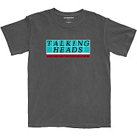 Talking Heads koszulka, Tiled Logo Charcoal Grey, męskie