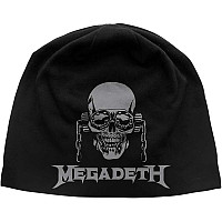 Megadeth zimowa czapka zimowa CO, Vic / Logo JD Print Black, unisex