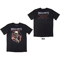 Megadeth koszulka, Black Friday Wash BP Charcoal Grey, męskie