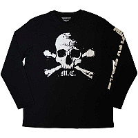 Motley Crue koszulka długi rękaw, Orbit Skull Sleeve Print Black, męskie