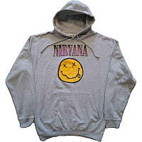 Nirvana bluza, Xerox Happy Face Pink Grey, męska