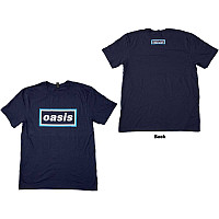 Oasis koszulka, Maine Road Event Logo BP Navy Blue, męskie