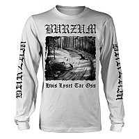 Burzum koszulka długi rękaw, Hvis Lyset Tar Oss White, męskie