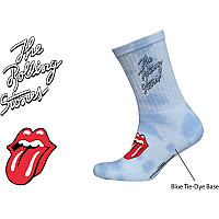 Rolling Stones ponožky, Script Logo Tie-Dye, unisex - velikost 7 až 11 (41 až 45)