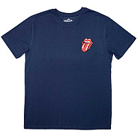 Rolling Stones koszulka, Mini Classic Tongue Denim Blue, męskie