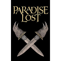 Paradise Lost tekstylny banner PES 70cm x 106cm, Obsidian Dagger