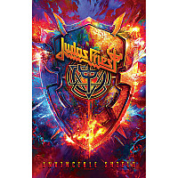 Judas Priest tekstylny banner PES 70cm x 106cm, Invincible Shield Multicolour