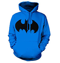 Batman bluza, Inked Logo Blue, męska