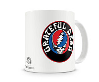 Grateful Dead ceramiczny kubek 250 ml, GD Coffee Mug White