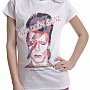 David Bowie koszulka, Aladdin Sane White, damskie